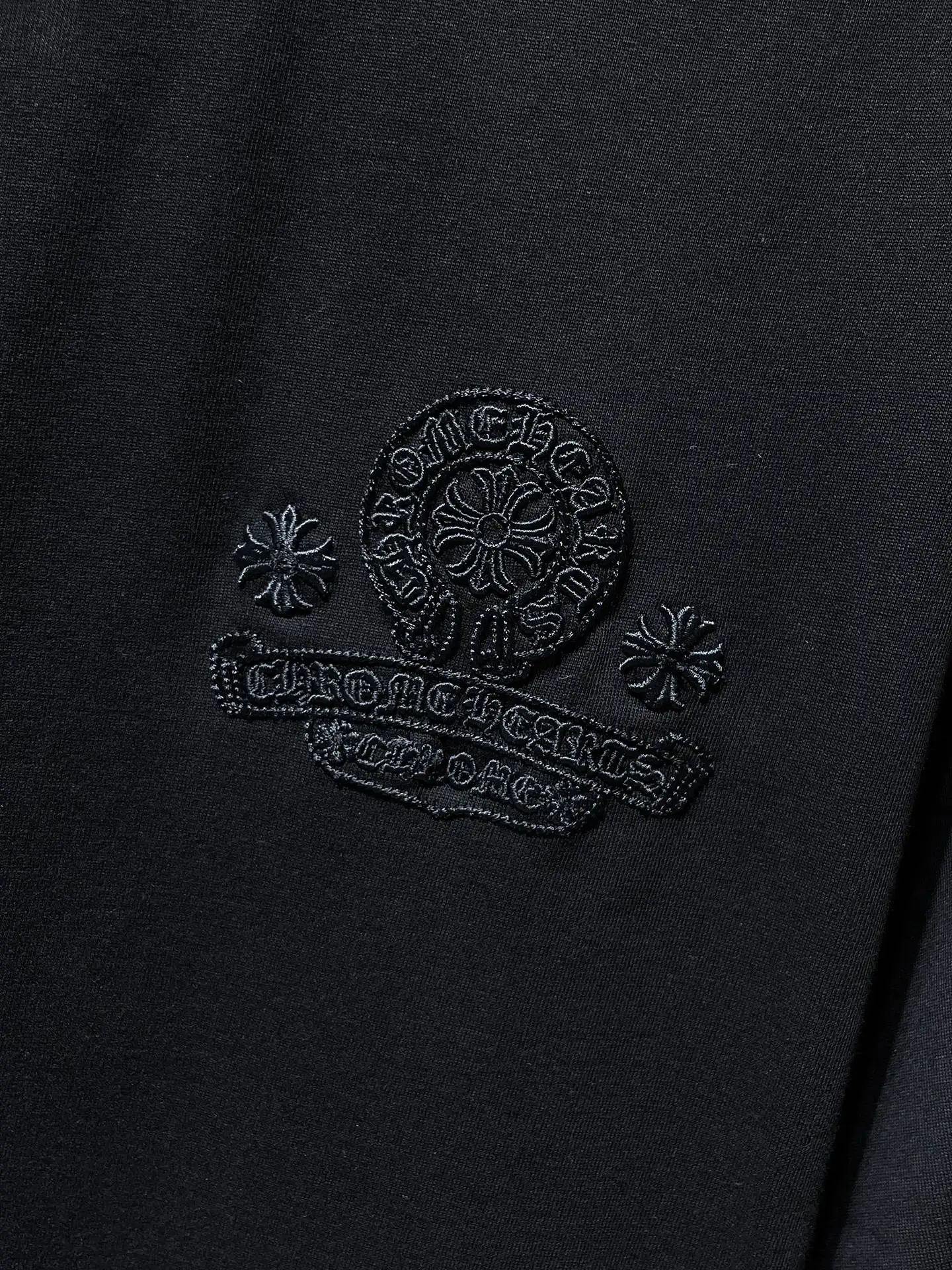 Embroidered Horseshoe Logo Cotton T-Shirt D6815409 — view 2