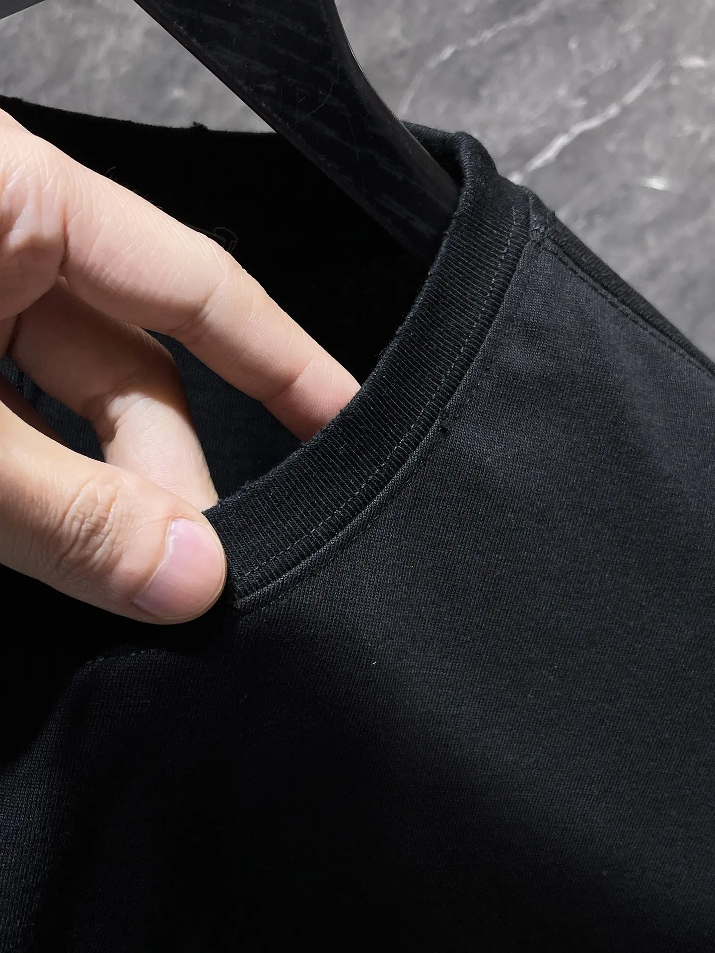 Embroidered Horseshoe Logo Cotton T-Shirt D6815409 — view 7