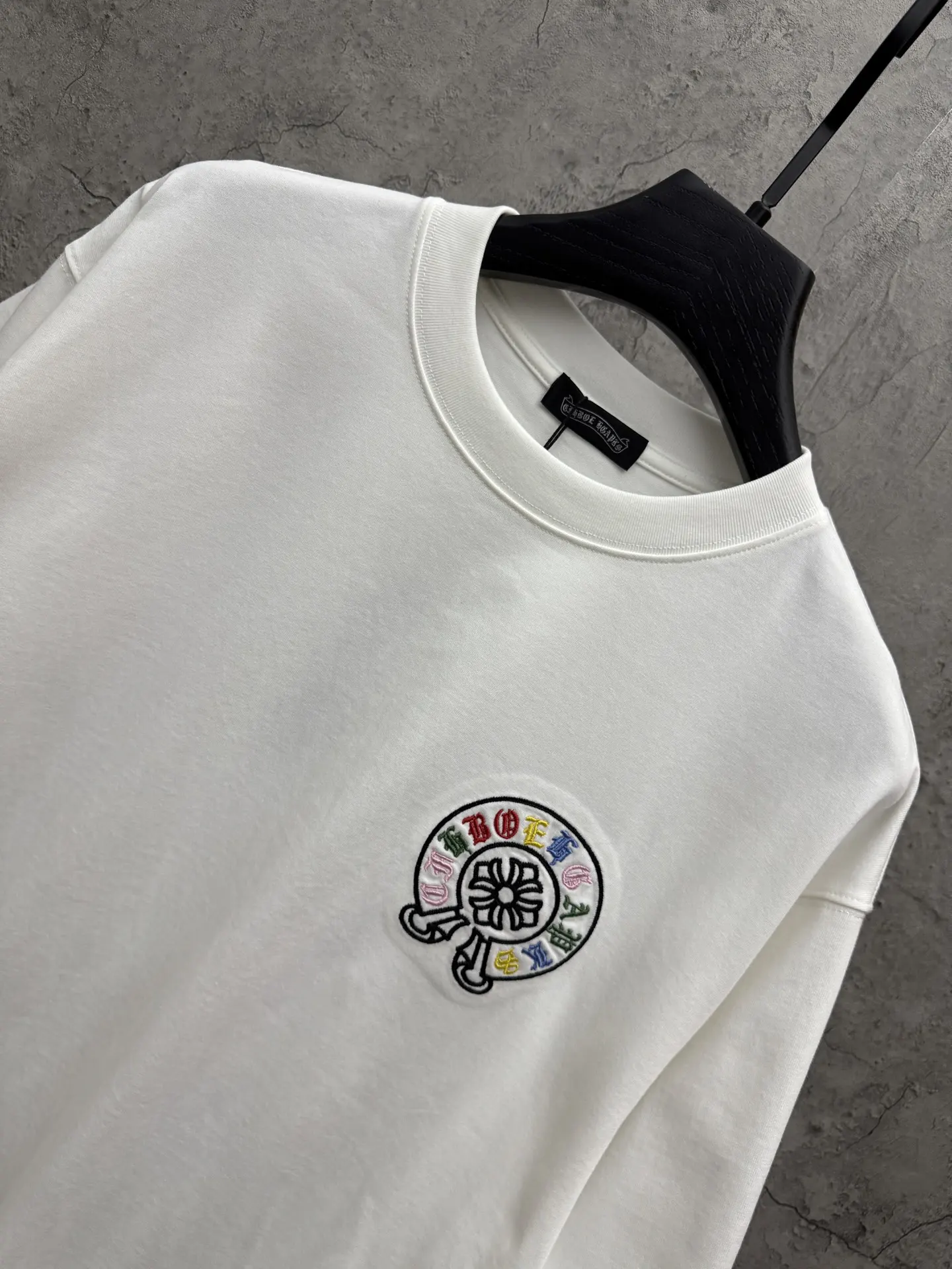 Embroidered Logo Cotton T-Shirt D6815419 — view 3