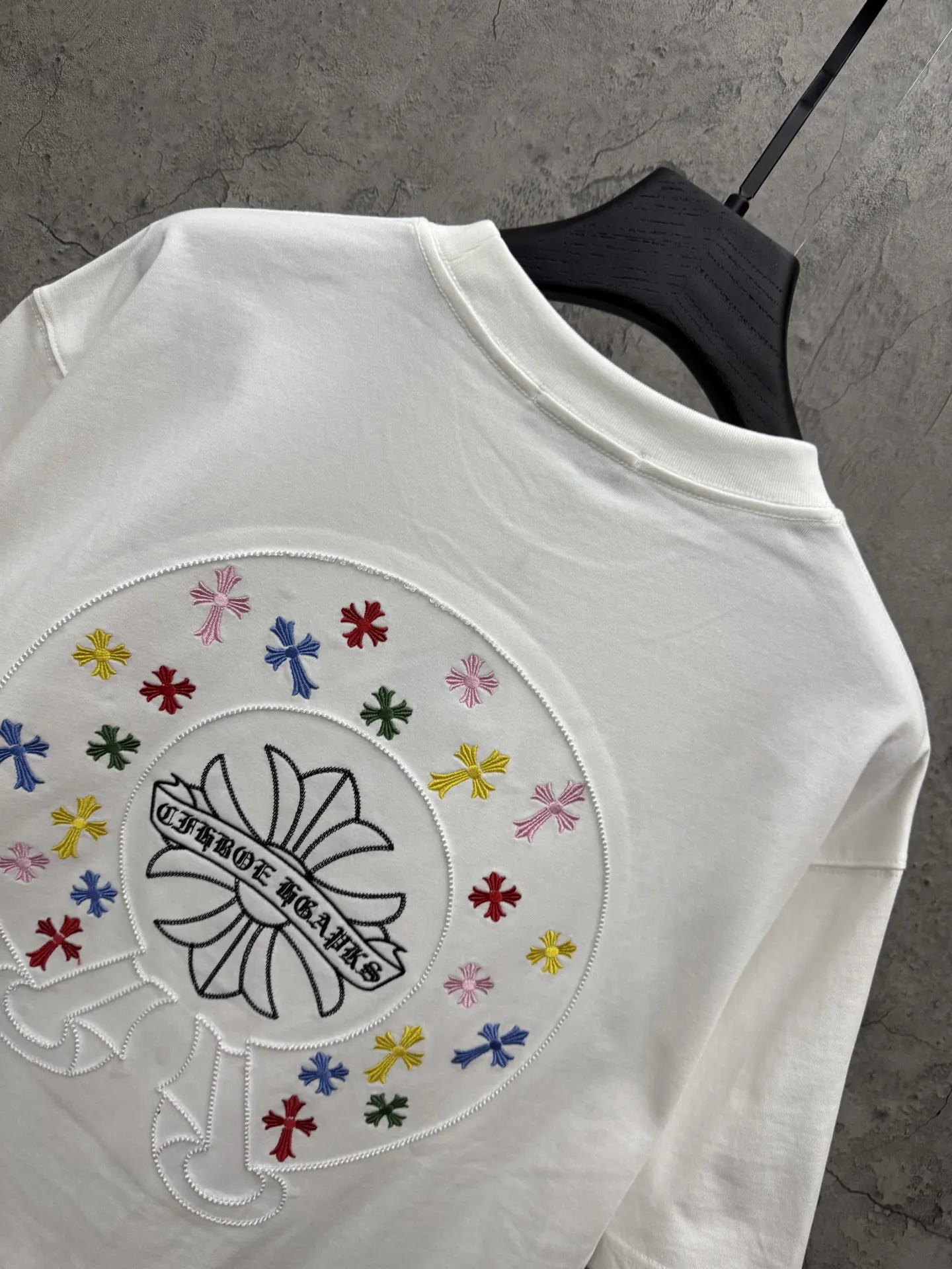 Embroidered Logo Cotton T-Shirt D6815419 — view 4