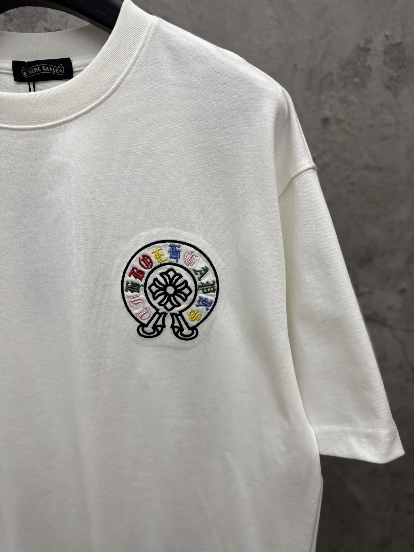 Embroidered Logo Cotton T-Shirt D6815419 — view 5