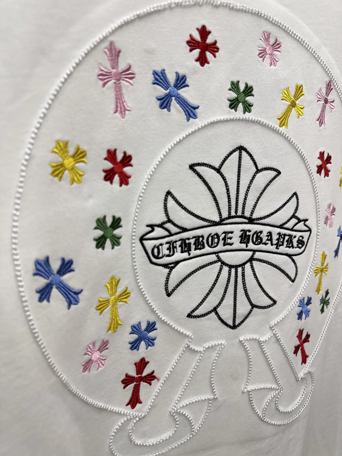 Embroidered Logo Cotton T-Shirt D6815419 — view 8