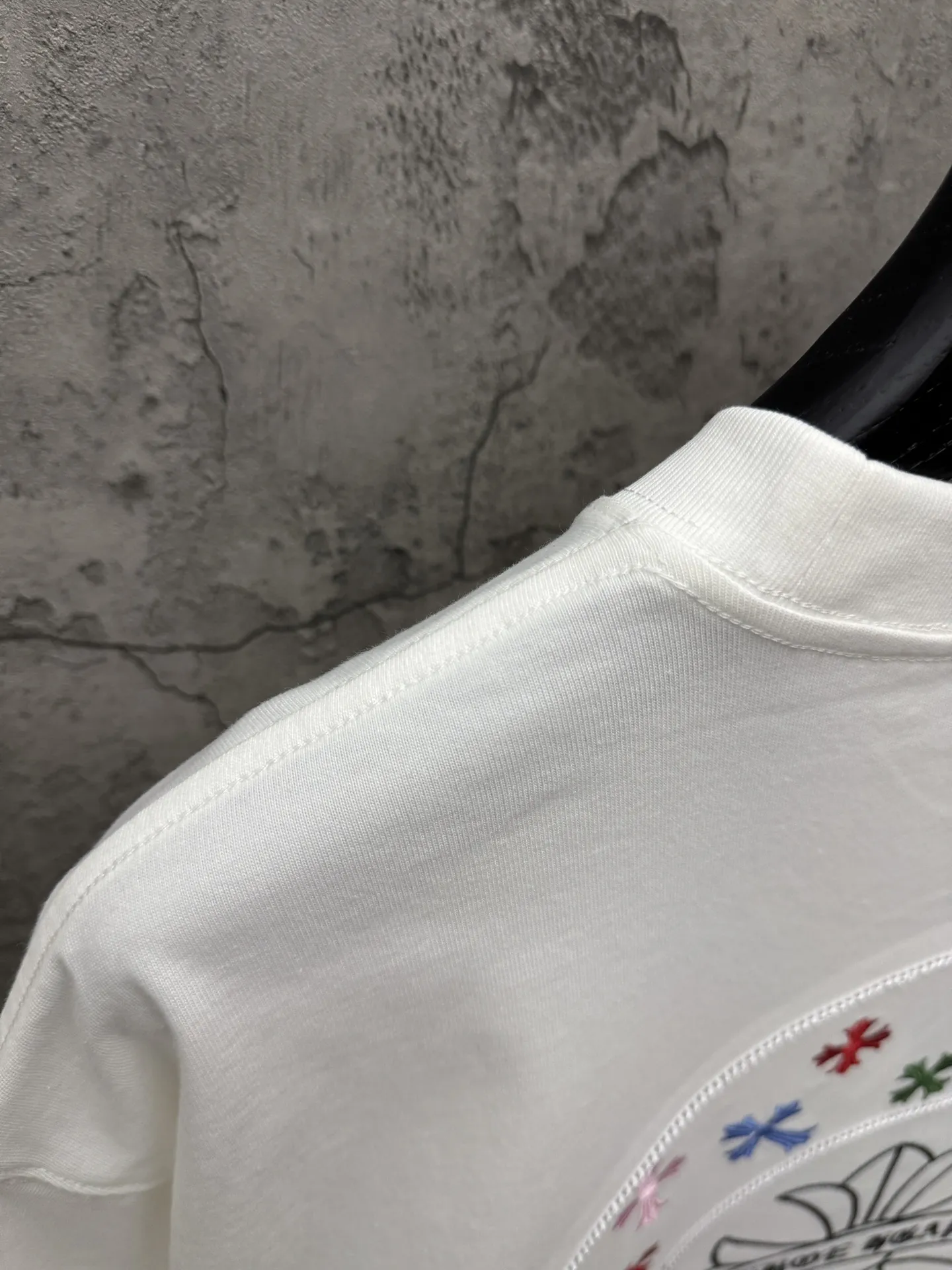Embroidered Logo Cotton T-Shirt D6815419 — view 9