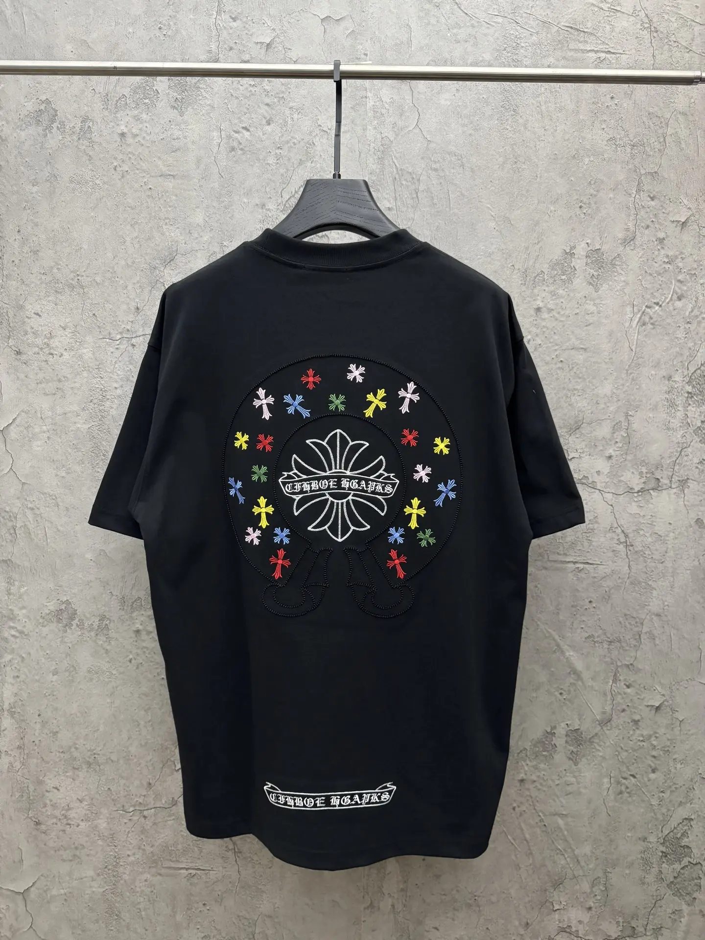 Embroidered Logo Cotton T-Shirt D6815420 — view 2