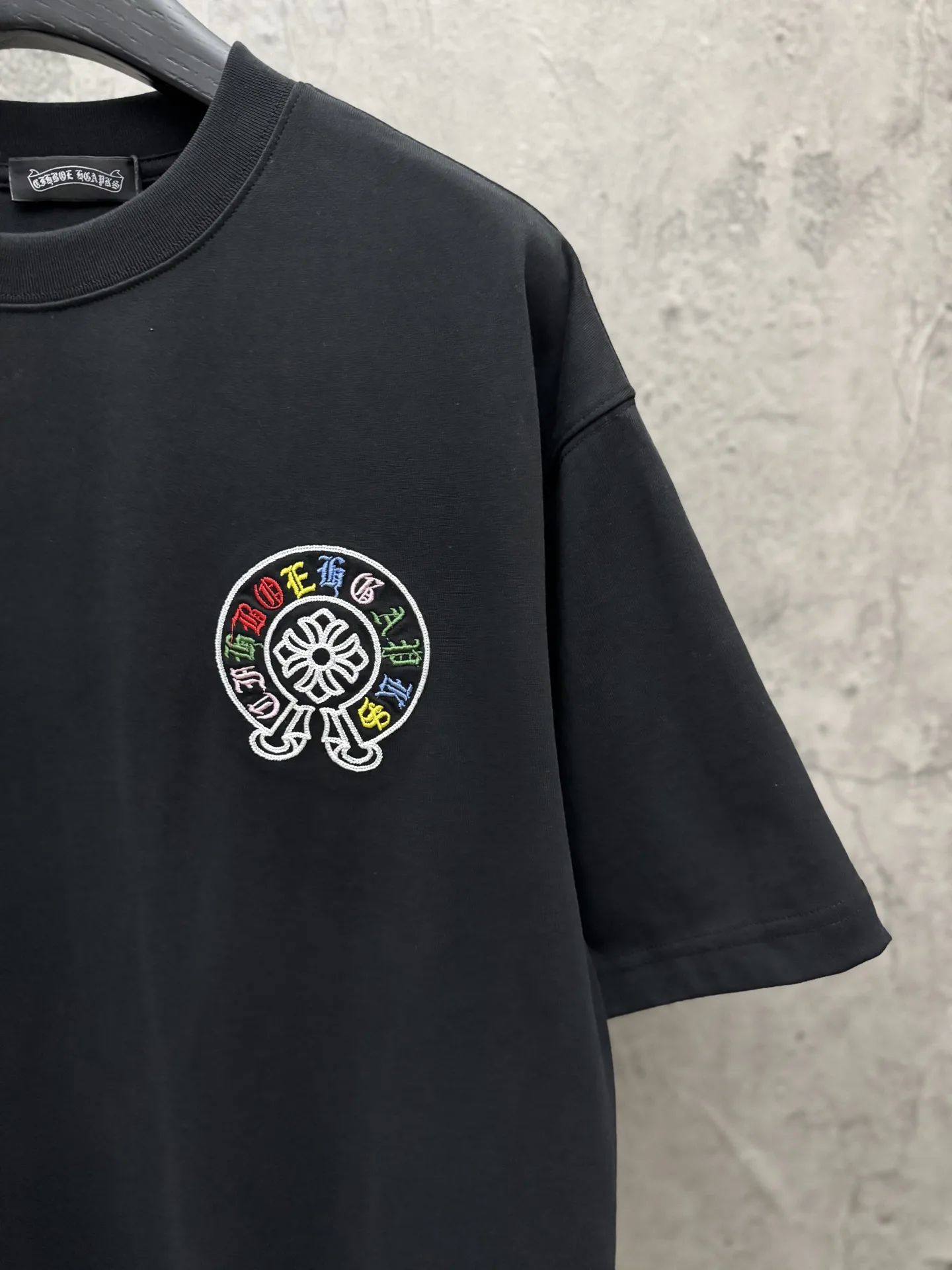Embroidered Logo Cotton T-Shirt D6815420 — view 5