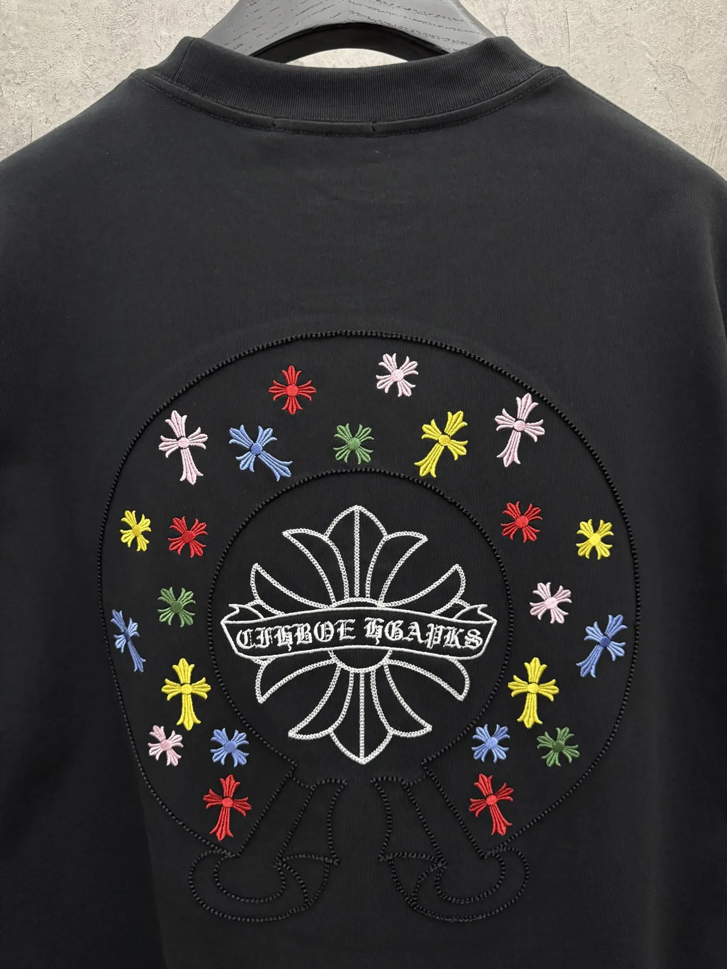 Embroidered Logo Cotton T-Shirt D6815420 — view 7