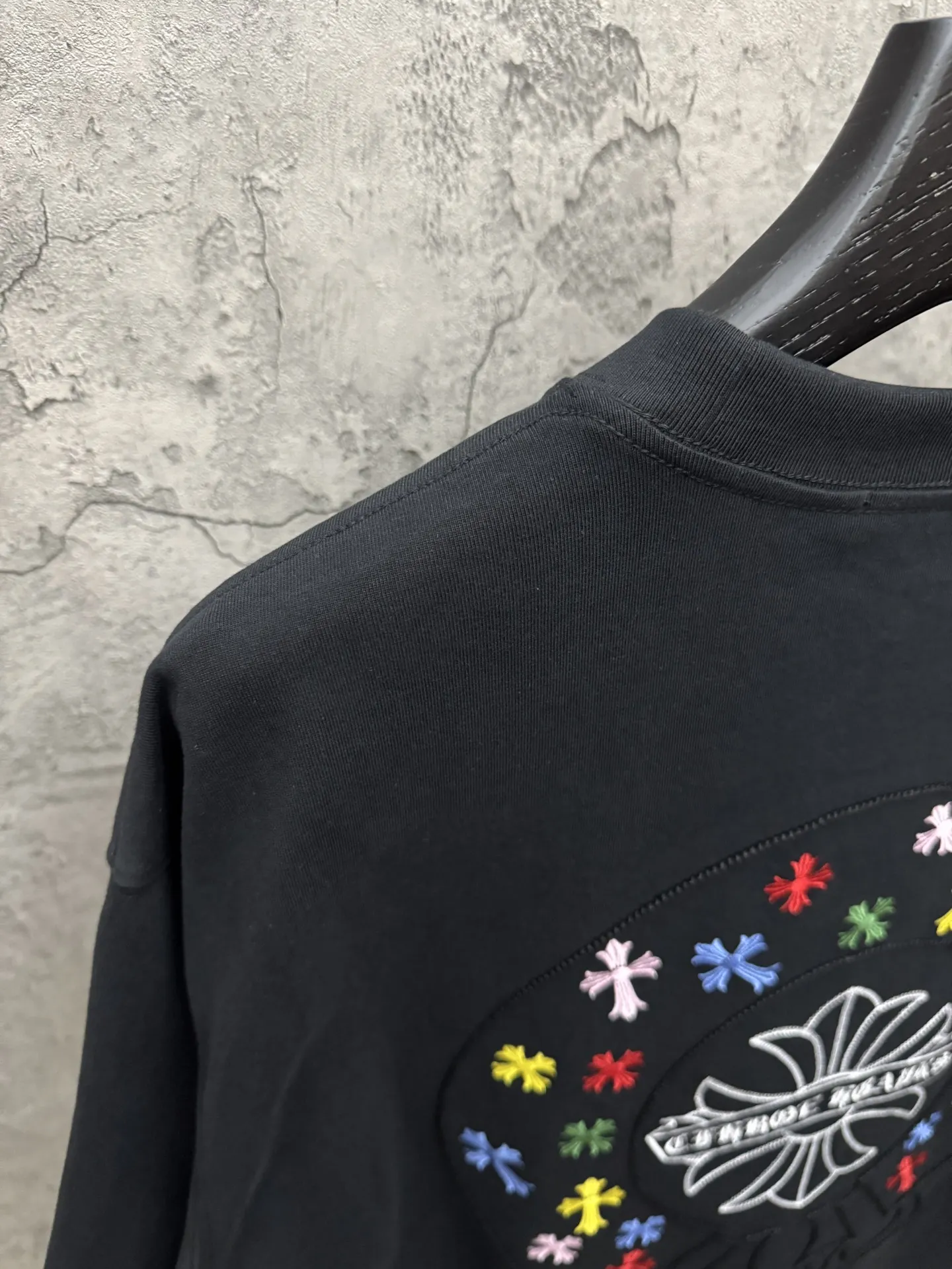 Embroidered Logo Cotton T-Shirt D6815420 — view 9