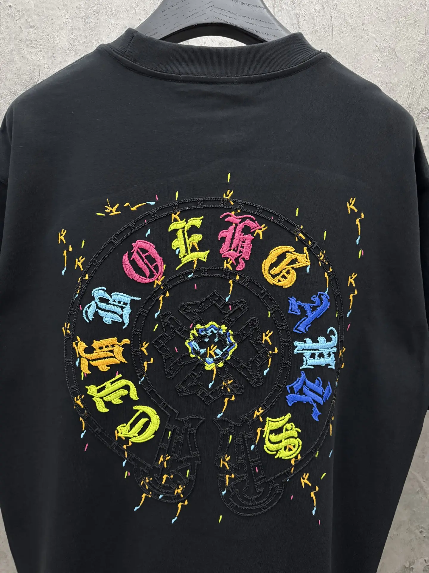 Embroidered Horseshoe Logo Cotton T-Shirt D7815417 — view 7