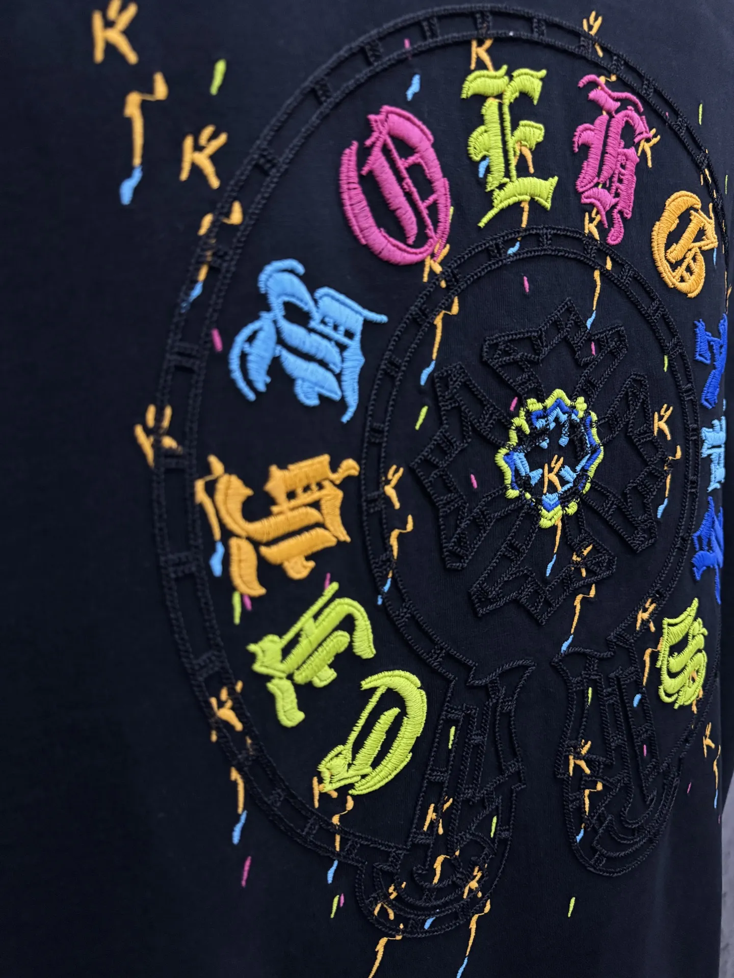 Embroidered Horseshoe Logo Cotton T-Shirt D7815417 — view 8