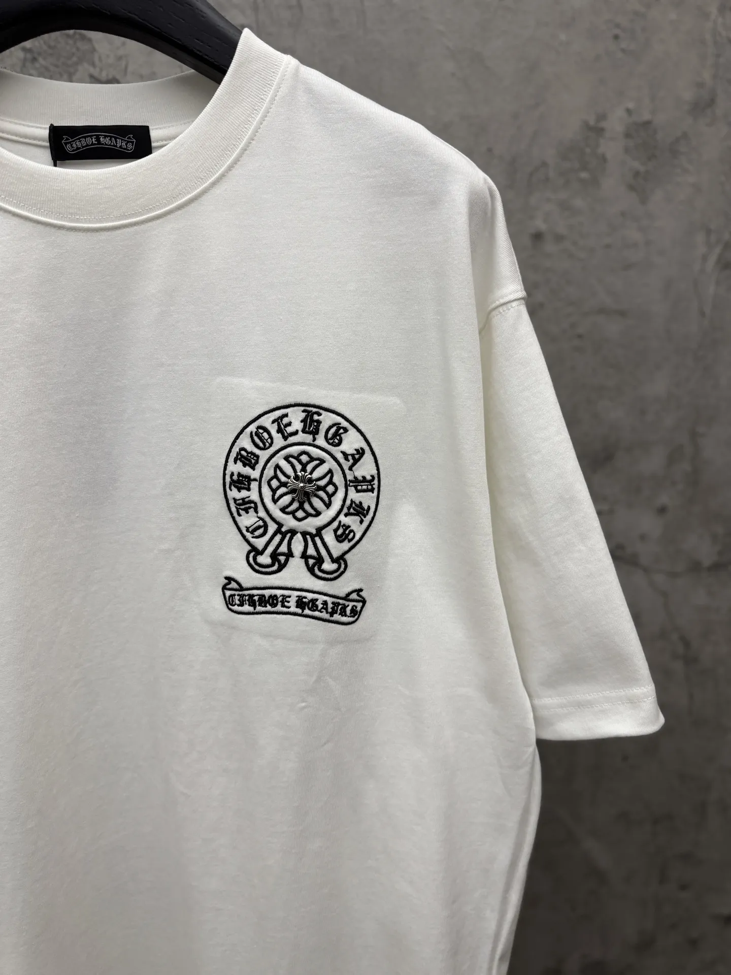 Embroidered Logo Cotton T-Shirt D6815415 — view 3