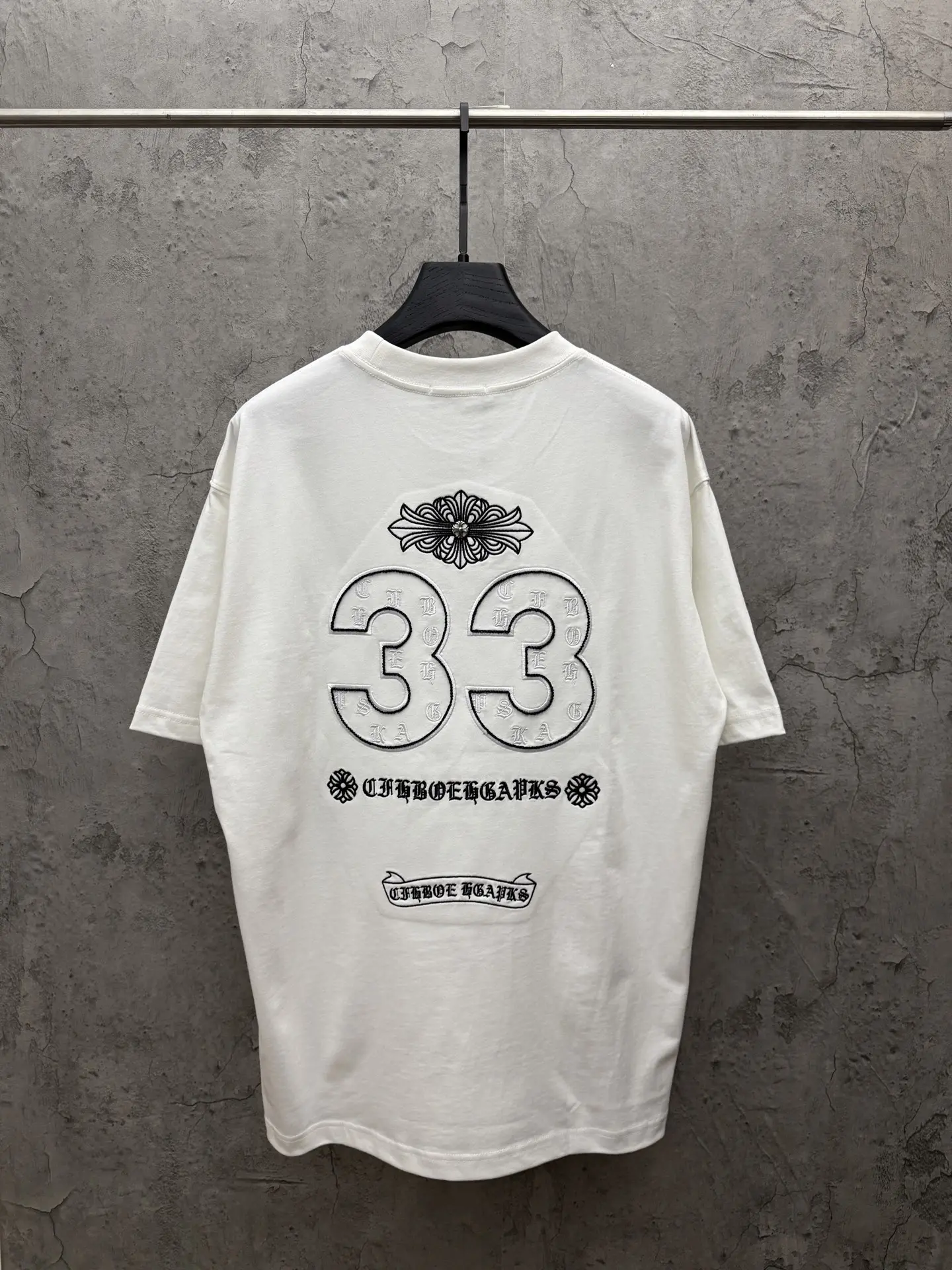 Embroidered Logo Cotton T-Shirt D6815415 — view 5