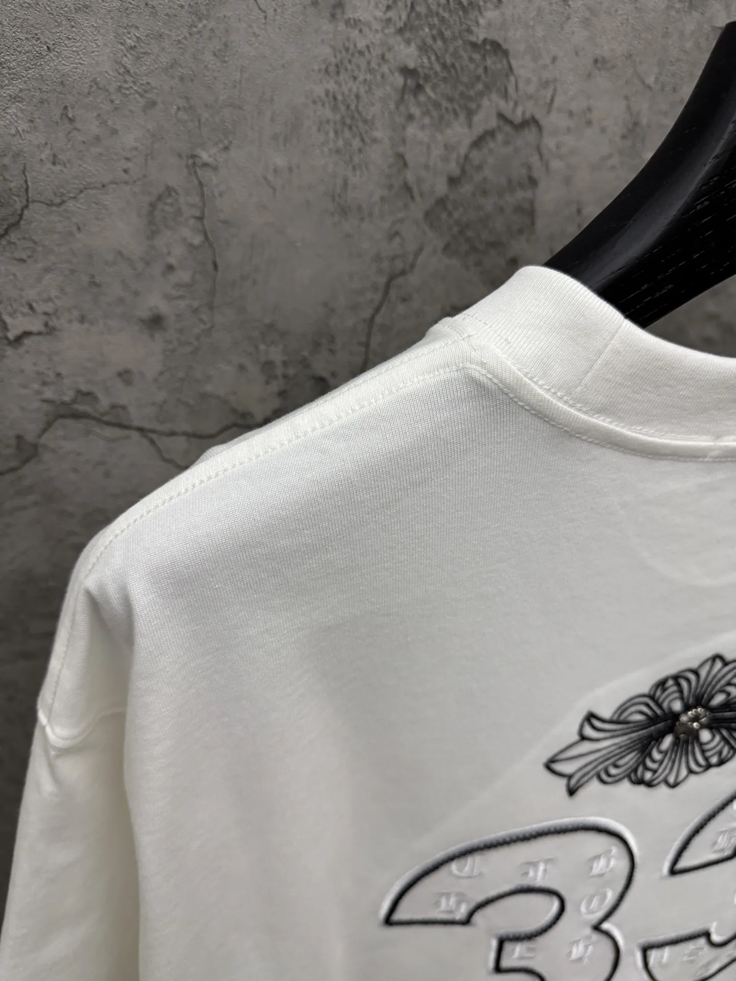 Embroidered Logo Cotton T-Shirt D6815415 — view 9