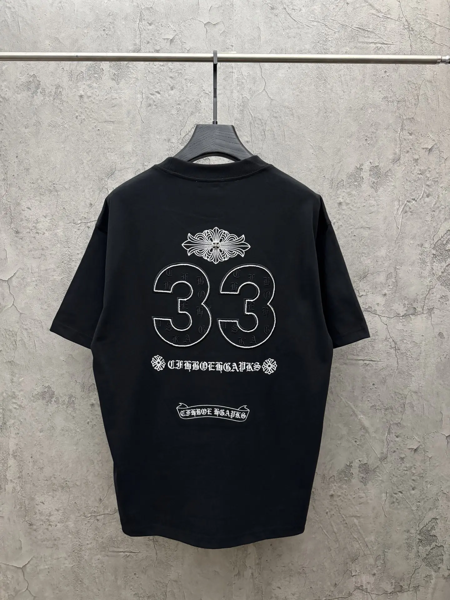 Embroidered Logo Cotton T-Shirt D6815416 — view 2