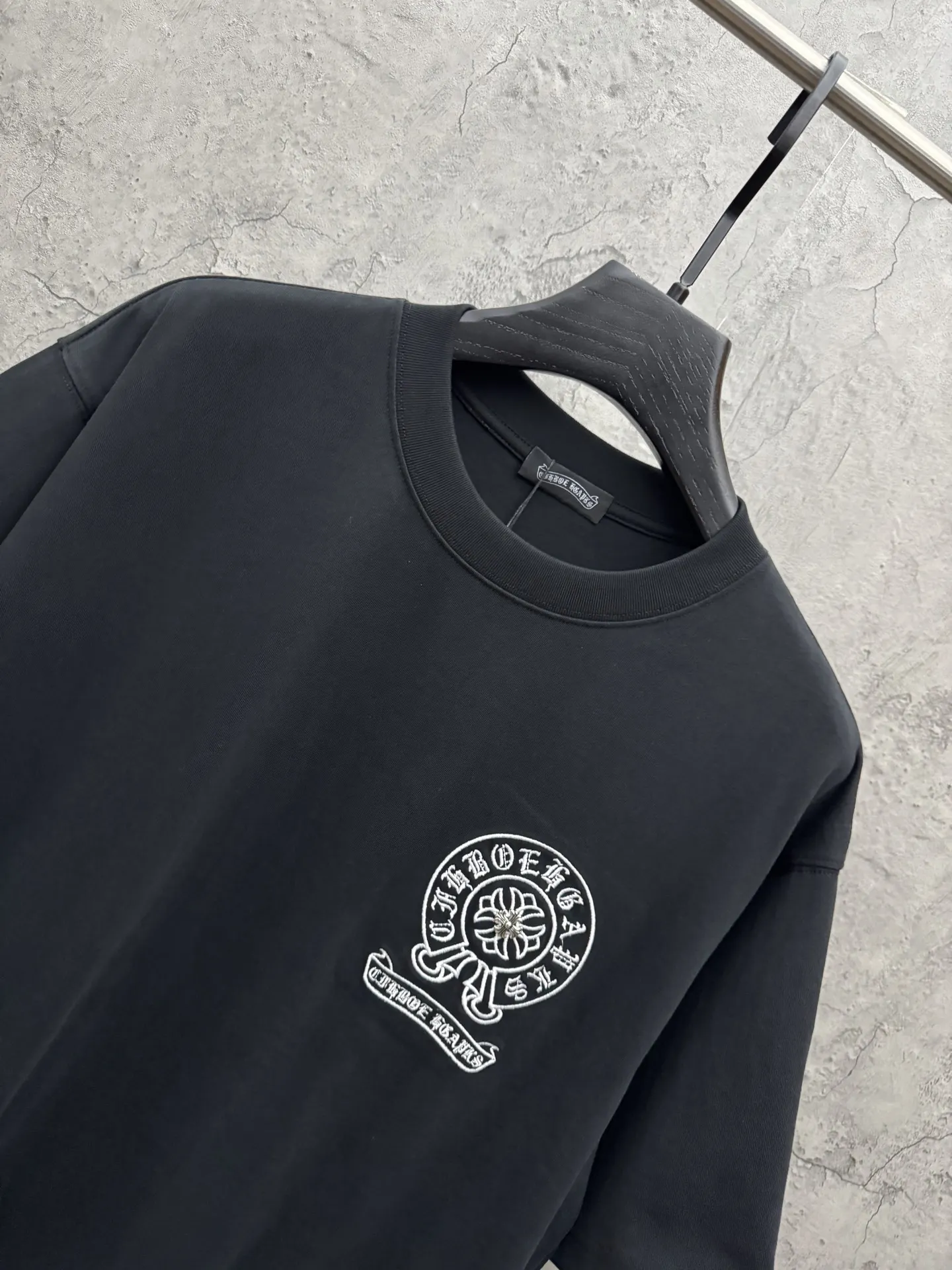 Embroidered Logo Cotton T-Shirt D6815416 — view 3