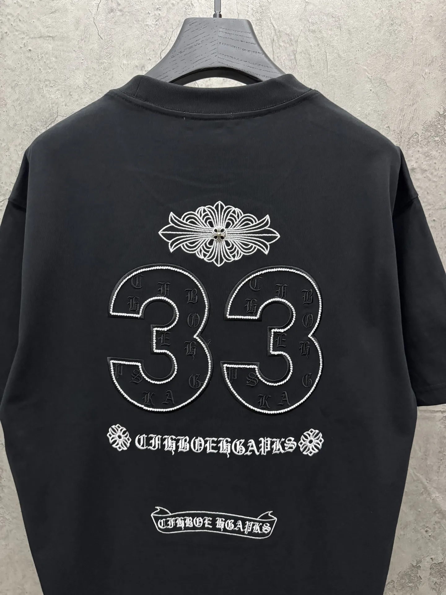 Embroidered Logo Cotton T-Shirt D6815416 — view 7