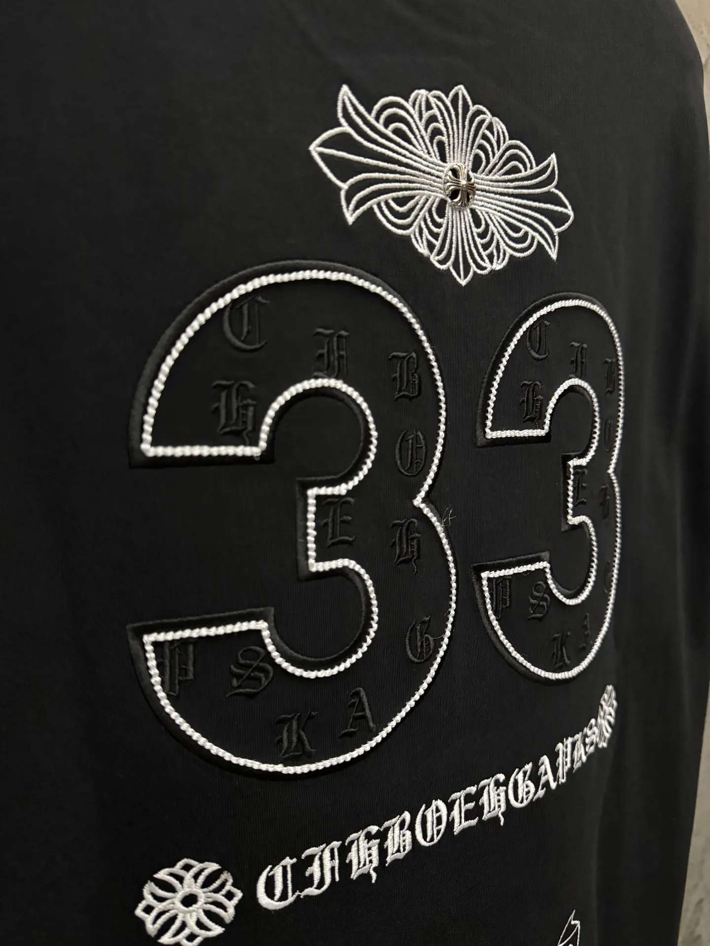 Embroidered Logo Cotton T-Shirt D6815416 — view 8