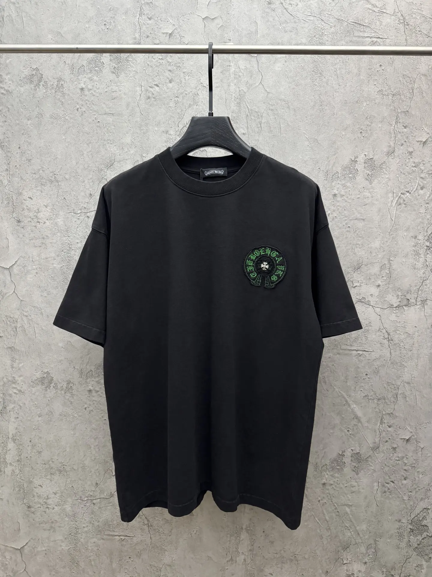 Embroidered Patch Cotton T-Shirt D6515414