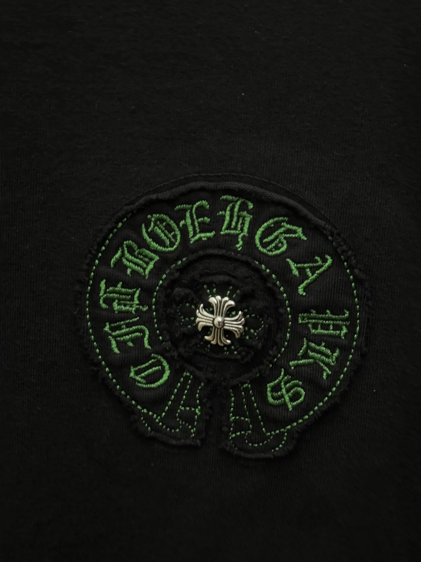 Embroidered Patch Cotton T-Shirt D6515414 — view 6