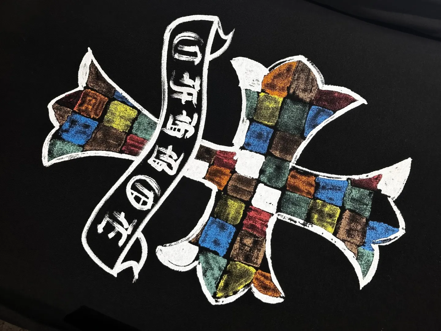 Cross Print Heavyweight Cotton T-Shirt D5515401 — view 5