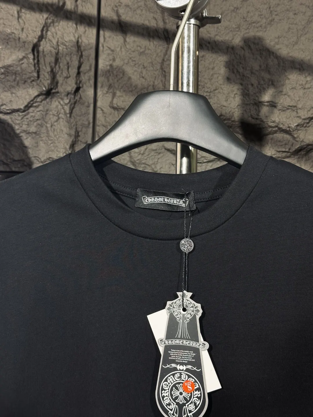 Chrome Hearts Cross Logo Puff Print T-Shirt D4515405 — view 3
