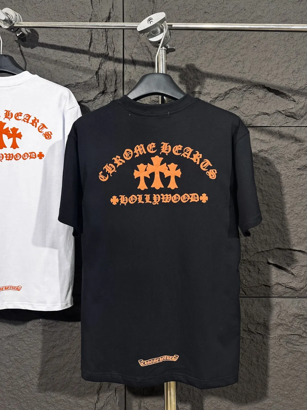 Chrome Hearts Cross Logo Puff Print T-Shirt D4515405 — view 5