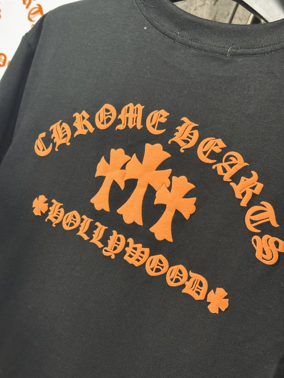 Chrome Hearts Cross Logo Puff Print T-Shirt D4515405 — view 6