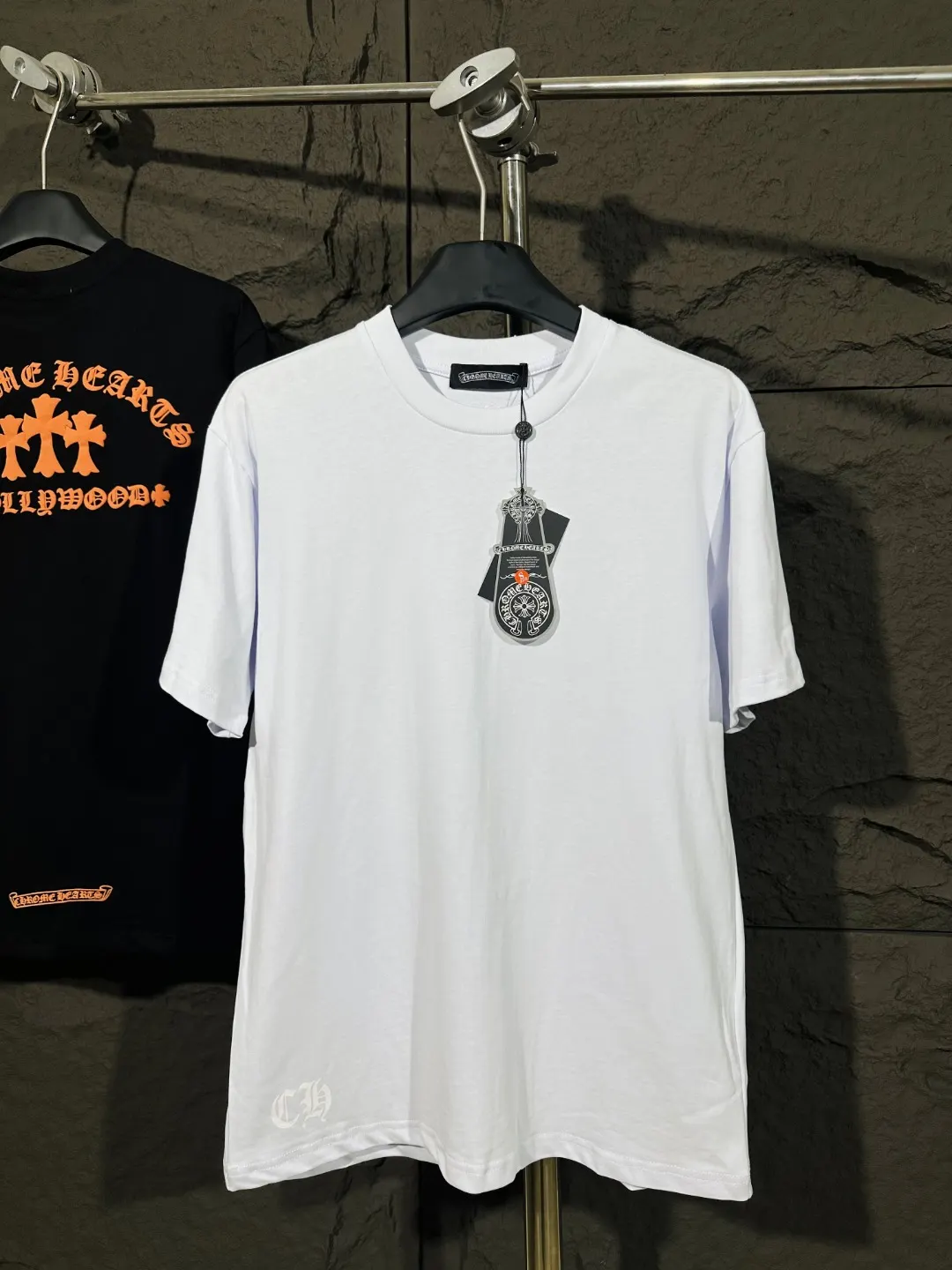 Chrome Hearts Cross Logo Puff Print T-Shirt D4515405 — view 12