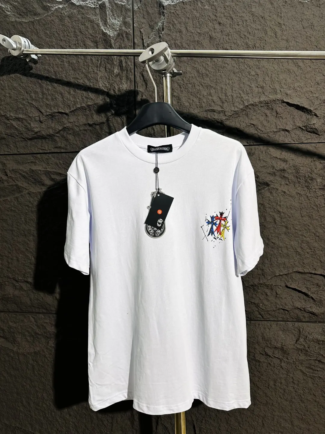 Triple Cross Graphic Print T-Shirt D4515402 — view 6