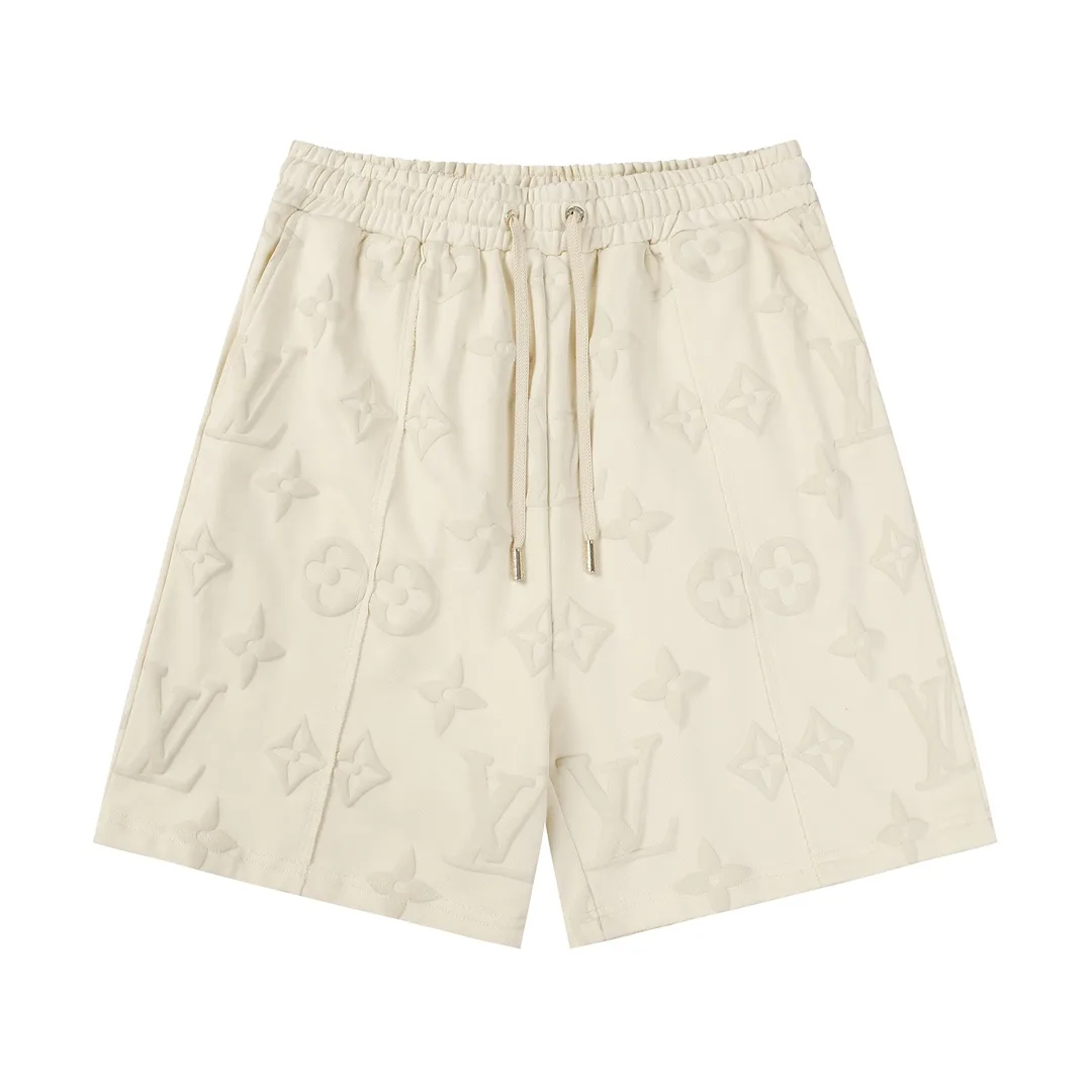 Monogram Embossed Cotton Jersey Shorts D19512837