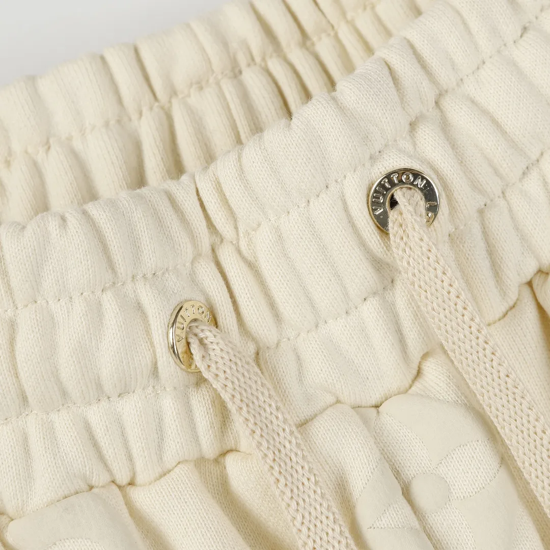 Monogram Embossed Cotton Jersey Shorts D19512837 — view 9