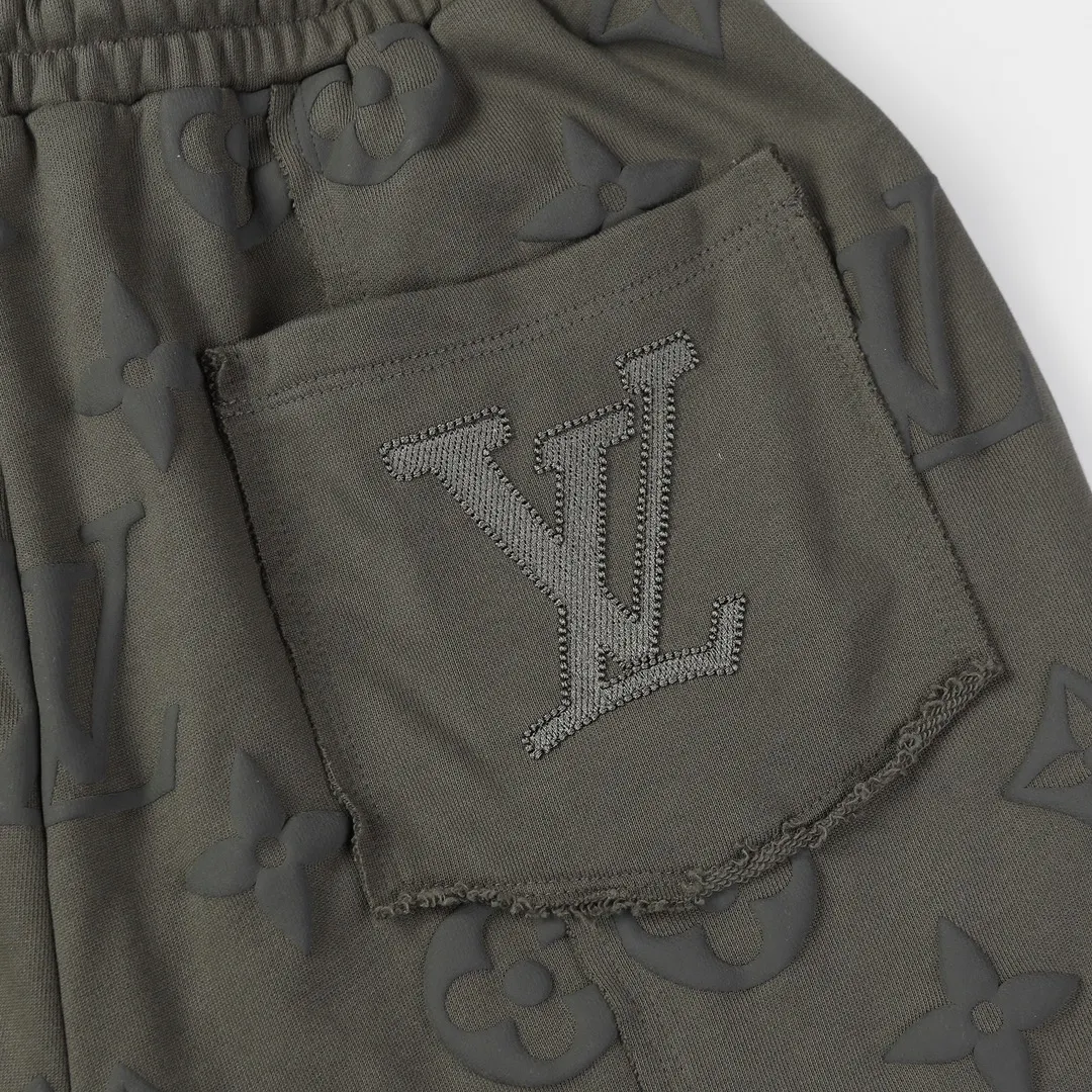 Monogram Embossed Drawstring Shorts D19512836 — view 5