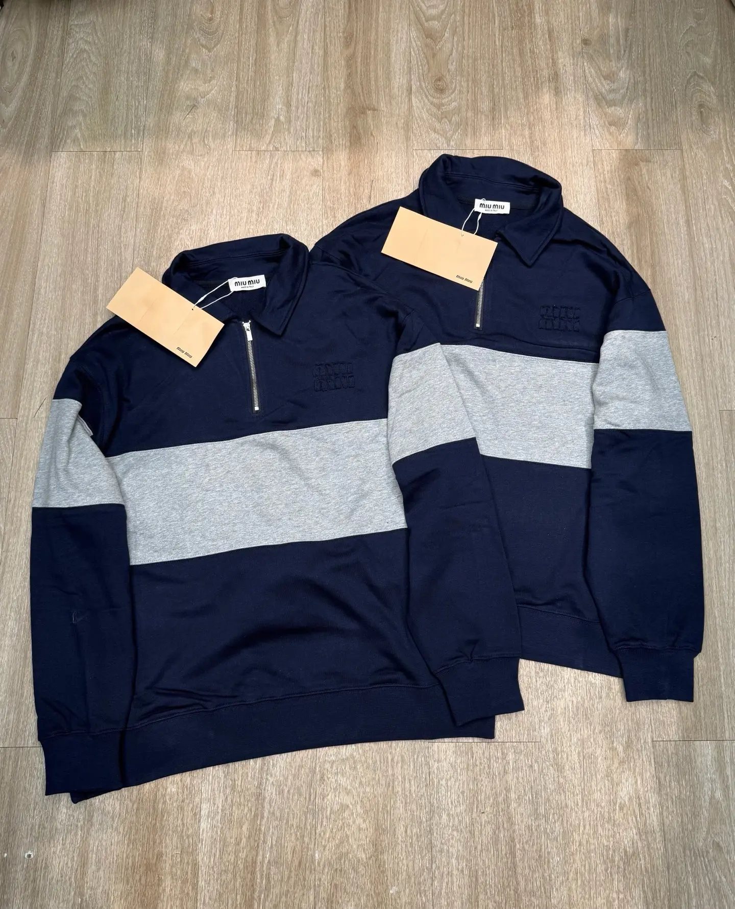 Logo-Embroidered Half-Zip Sweatshirt D11915645