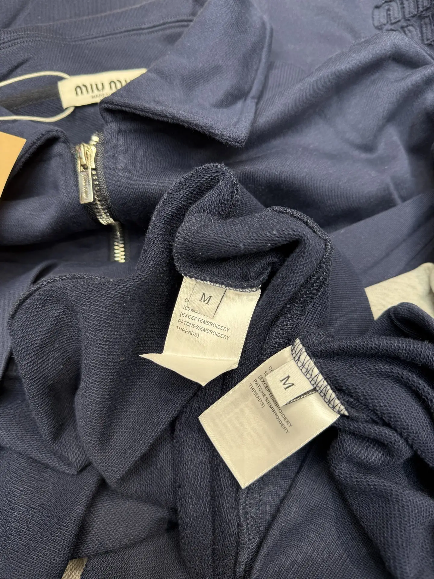 Logo-Embroidered Half-Zip Sweatshirt D11915645 — view 3
