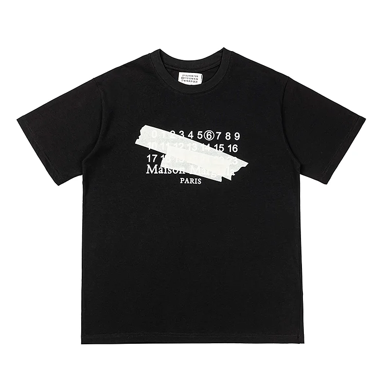 Numeric Logo Tape Print T-Shirt D4815614