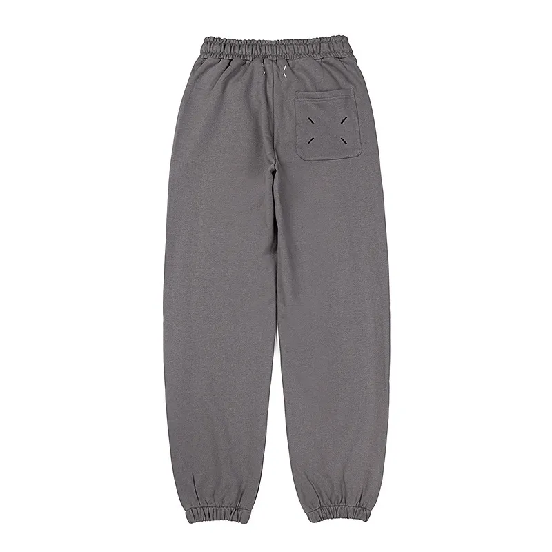 MM6 Logo Embroidered Cotton-Blend Sweatpants D8515575 — view 5