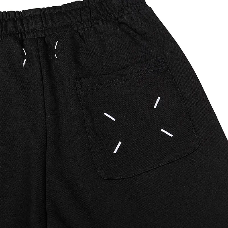 MM6 Logo Embroidered Cotton-Blend Sweatpants D8515575 — view 6
