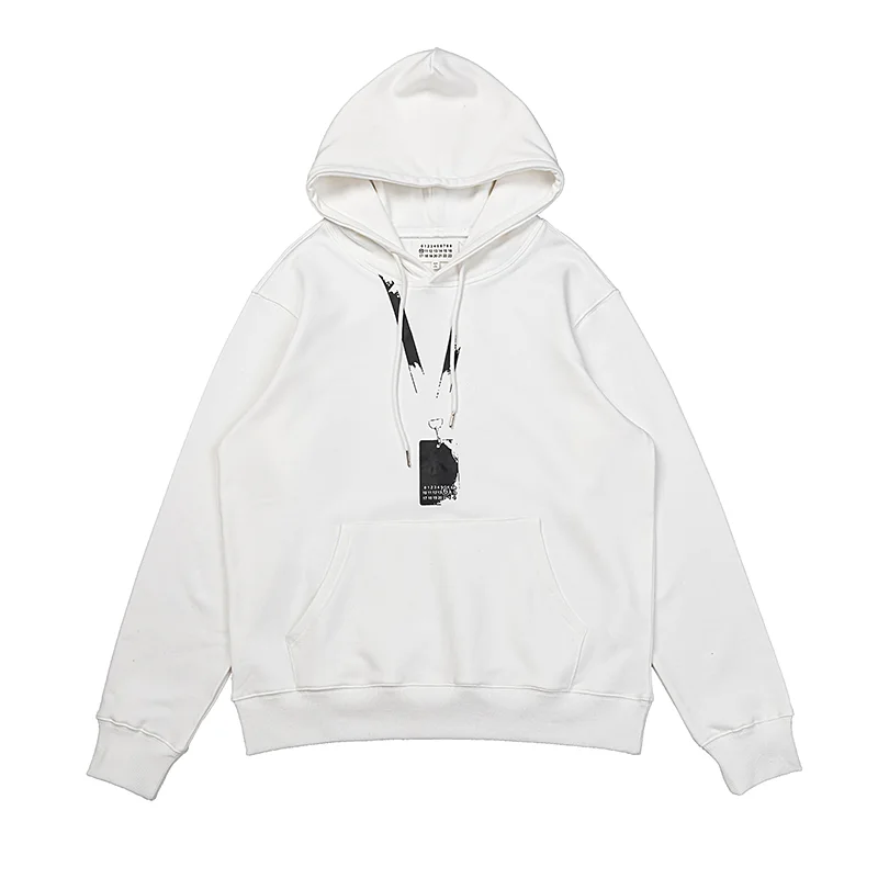 ID Tag Graphic Print Hoodie D9015571 — view 4