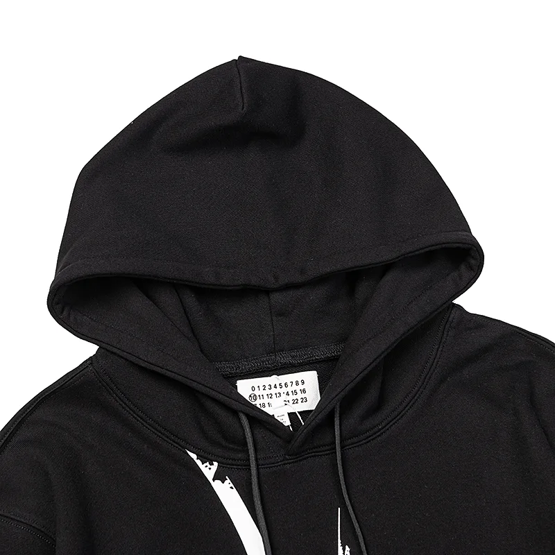 ID Tag Graphic Print Hoodie D9015571 — view 6