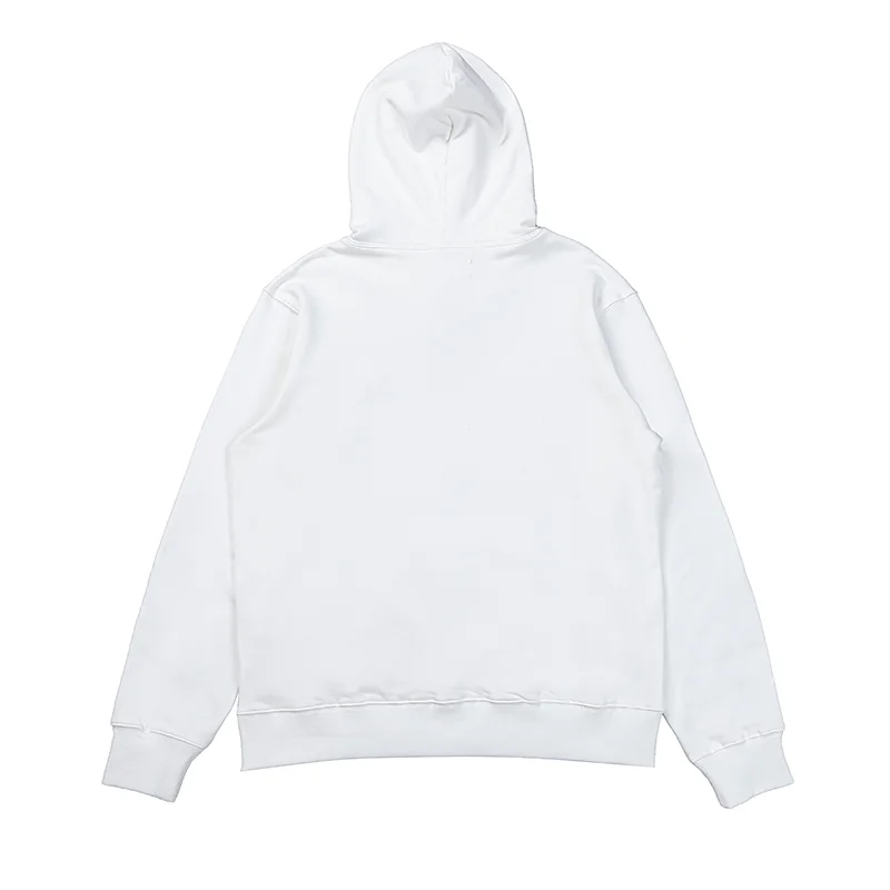 Numeric Logo Embroidered Cotton Hoodie D9015569 — view 5