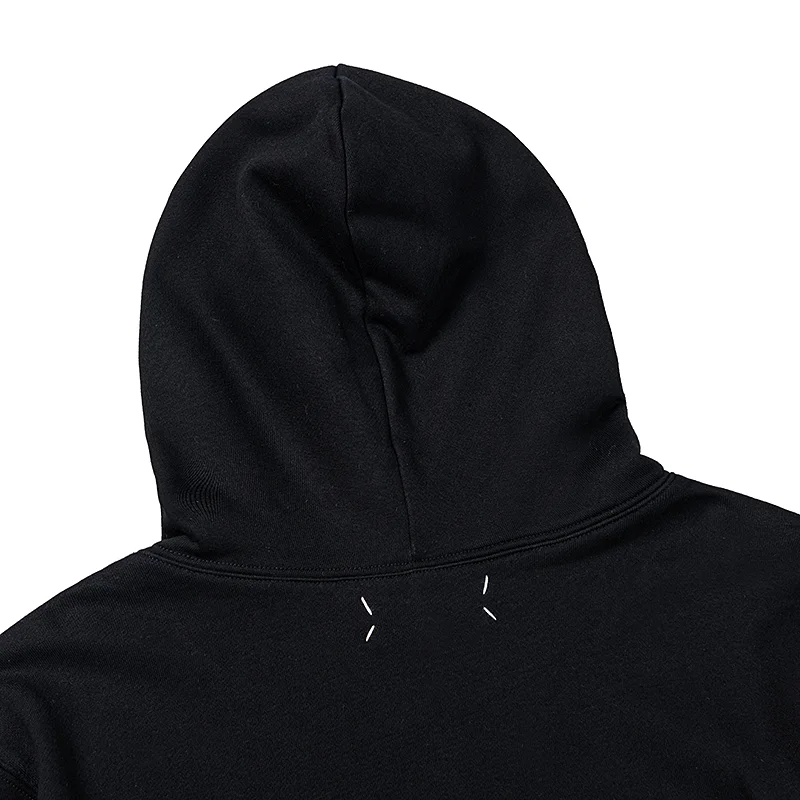 Numeric Logo Embroidered Cotton Hoodie D9015569 — view 6