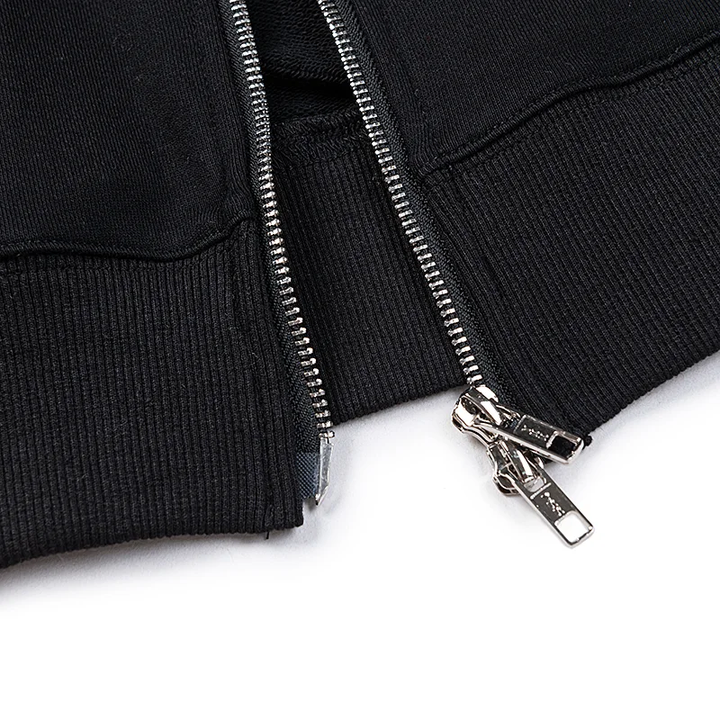 Multi-Zip Cotton-Jersey Hoodie D10915568 — view 4