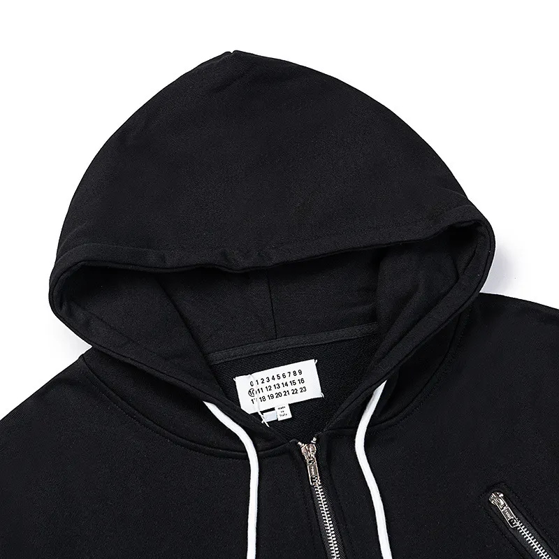 Multi-Zip Cotton-Jersey Hoodie D10915568 — view 6