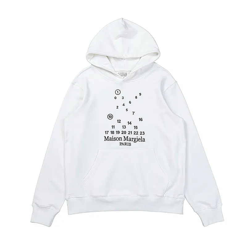 Logo Print Cotton Jersey Hoodie D9015566 — view 4