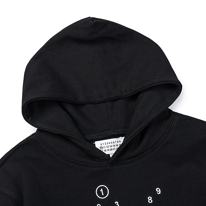 Logo Print Cotton Jersey Hoodie D9015566 — view 6