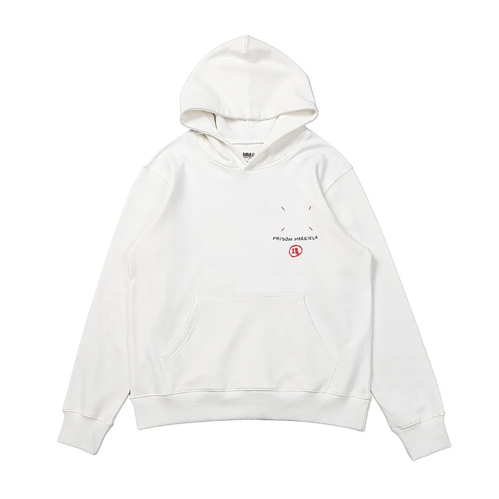 Maison Margiela Numeric Logo Cotton Hoodie D9015563 — view 4