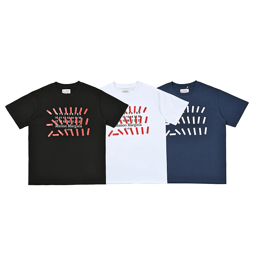 Maison Margiela Logo Graphic Cotton T-Shirt D4815612