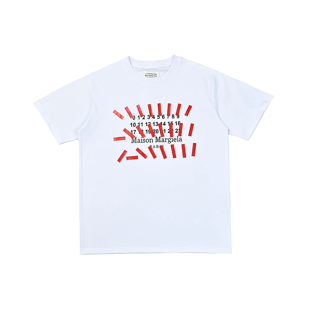 Maison Margiela Logo Graphic Cotton T-Shirt D4815612 — view 4