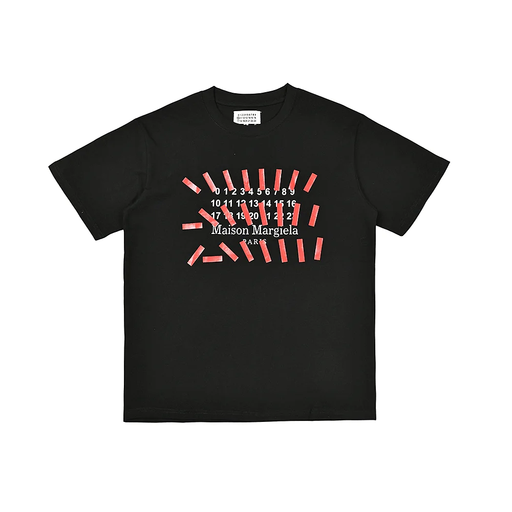 Maison Margiela Logo Graphic Cotton T-Shirt D4815612 — view 7