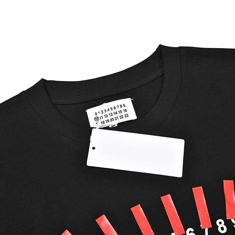 Maison Margiela Logo Graphic Cotton T-Shirt D4815612 — view 9