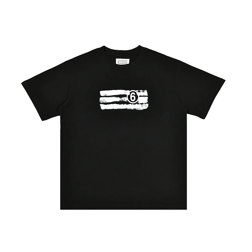 MM6 Logo Graphic Cotton T-Shirt D4815610